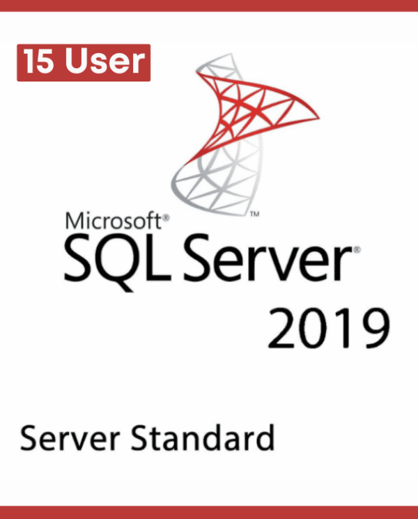 SQL Server 2019 standard Activation key - 15 USER - All Good Keys