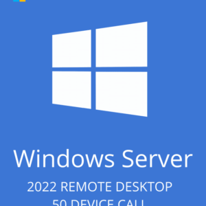 Windows Server 2022 Remote Desktop Services - 50 Device CALs Certificate - All Good Keys